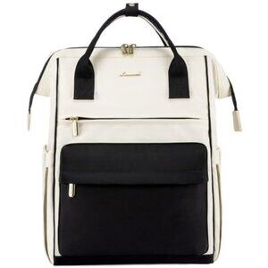 Stylish Black and White Backpack